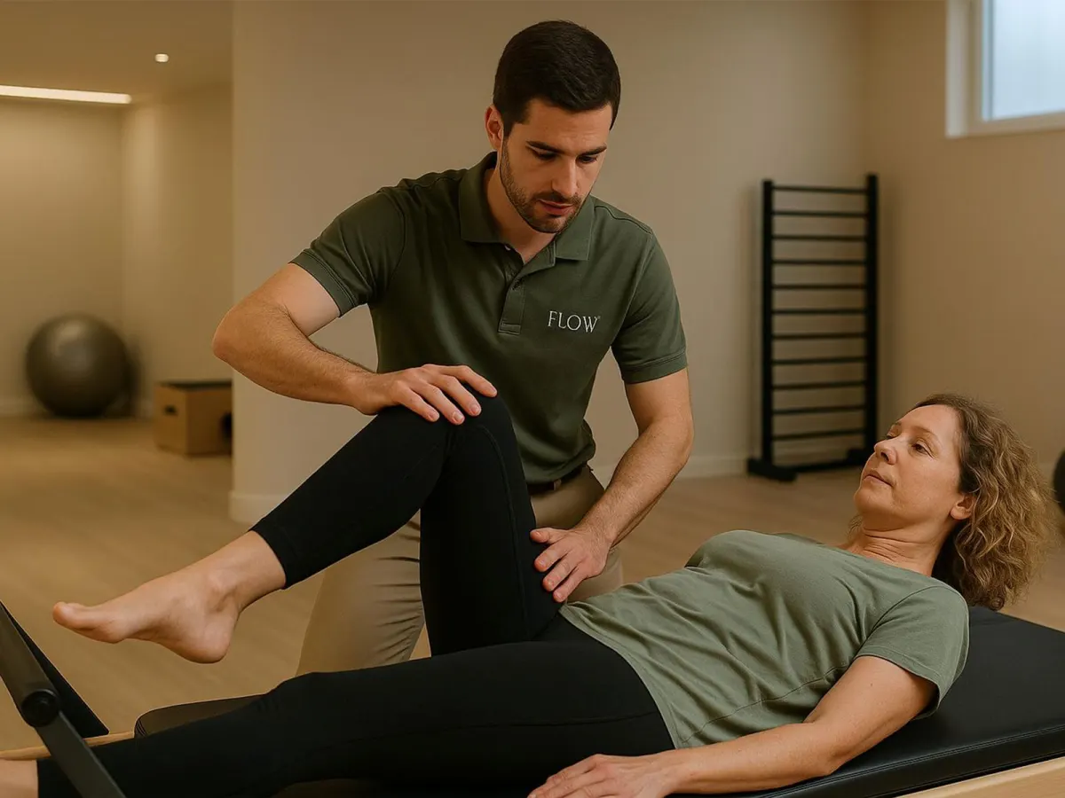 Physiotherapy session at Flowlab